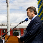 Місто і життя: Янукович приедет в Житомир 24 августа открывать электричку на Киев?