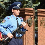 В Житомире почтили память милиционеров погибших при исполнении своих обязанностей. ФОТО
