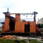 В Житомире сгорел двухэтажный дом депутата городского совета. ФОТО