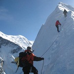 Спорт і Здоров'я: Пятеро альпинистов из Житомира покорили 6-тысячную вершину Айленд-пик в Гималаях