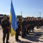 Війна в Україні: Житомирские добровольцы отправились в зону АТО. ФОТО