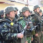 58 бойцов Национальной Гвардии вернулись в Житомир из зоны АТО. ФОТО