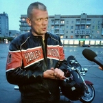 Свободовец на Harley-Davidson приехал из Харькова в Житомир собирать деньги для военных