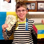 10-летний мальчик из США собрал 1200 долларов на покупку автомобиля для 30-й бригады. ФОТО