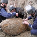 В Житомирской области грибники нашли 250-килограммовую авиационную бомбу