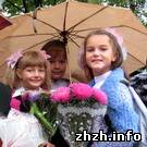 Наука і освіта: Сегодняшний День знаний в Житомире подпортили дождь и высокие цены на цветы